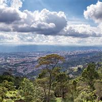 View of Bogota - Bucaramanga - Barranquilla by Air