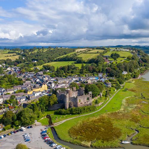 Cardiff - Swansea - Pembroke Coast - Aberystwyth - Betws y Coed - Llandudno - Brecon (Self Drive)