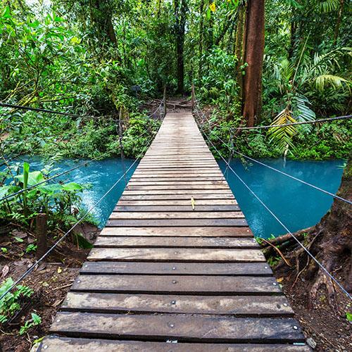 View of Nature and Adventure in Costa Rica