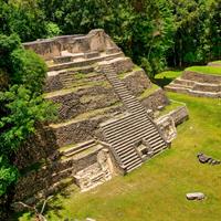 View of Mountain Pine Ridge and Ambergris Caye