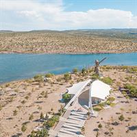 View of Guanajuato and Aguascalientes by Air