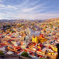 View of Guanajuato - San Miguel de Allende and Mazatlan with Dolores Hidalgo