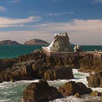 View of Mexico City and Mazatlan by Air