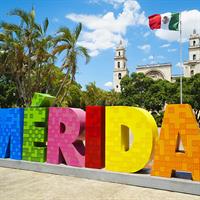 View of San Miguel de Allende and Merida by Air