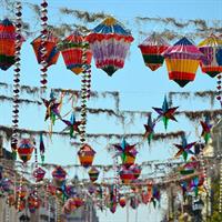 View of Christmas Holidays in Mexico City and Oaxaca