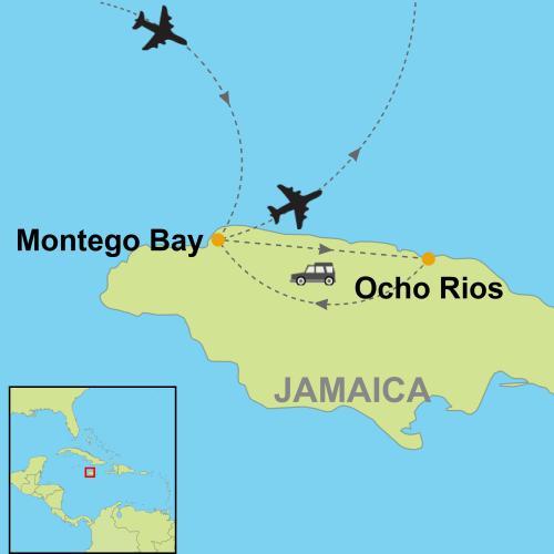 Montego Bay and Ocho Rios Escape