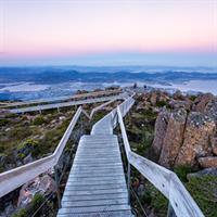 View of Runway to Road: Melbourne - Hobart - Launceston - Sydney
