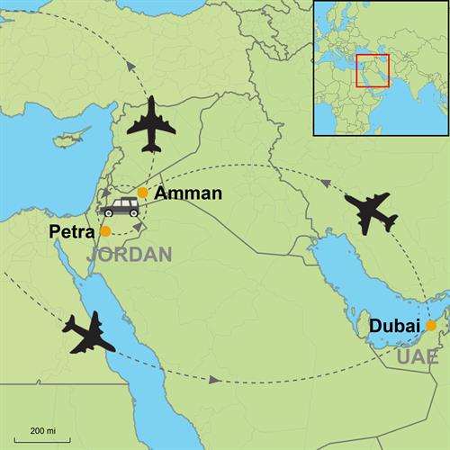 Map-The-Best-of-Dubai-Amman-Petra-plus-Dead-Sea
