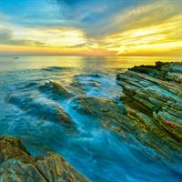 View of Bangkok and The Gulf of Thailand (Pattaya - Koh Samet)