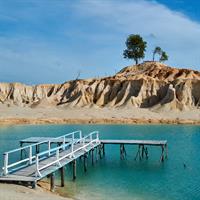View of Kuala Lumpur and Riau Islands by Air