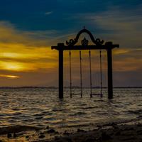 View of Singapore - Bali - Gili Islands