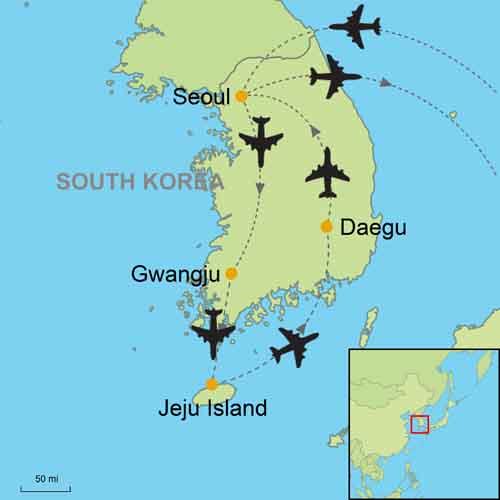 Best of South Korea by Air