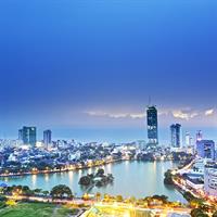 View of Bangkok - Colombo - Singapore by Air