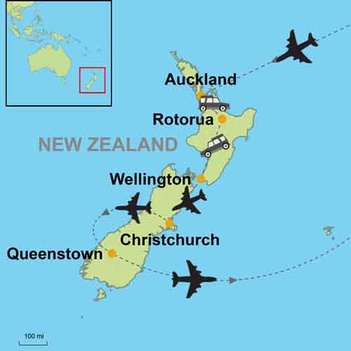 Highlights of New Zealand