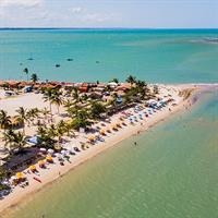 View of Sao Paulo - Porto Seguro - Fortaleza by Air
