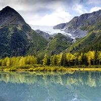 View of Anchorage and Juneau by Air