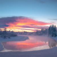 View of Anchorage and Fairbanks by Air