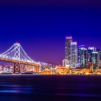 View of San Francisco - Oakland - Los Angeles - San Diego (Self Drive)