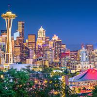 View of Seattle and Vancouver (Self Drive)