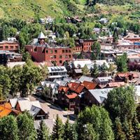 View of Telluride and Ouray Springs (Self Drive)