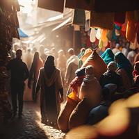 View of Marrakech - Cairo - Dubai by Air