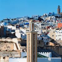 View of Lisbon - Madrid - Tangier by Air