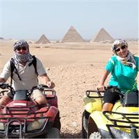 4-Hours Private tour Giza pyramids ,Sphinx ,Quad ATV &amp; Camel Ride