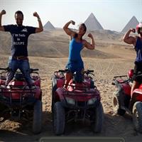 1 Hour ATV at Giza Pyramids from Cairo