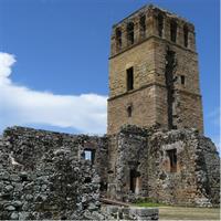 Archaeological Site. Admission ticket to Panama La Vieja