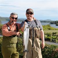 Atlantic Salmon &amp; Sea Trout fishing.Connemara.English/French speaking Ghillie
