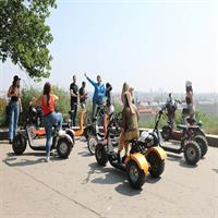 Amazing !!! Electric Trike Tour of Prague, live guide included
