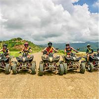 5 Hour Off-Road ATV+ Zipline+ Waterfall Rappelling+ Tractor Jungle Tour