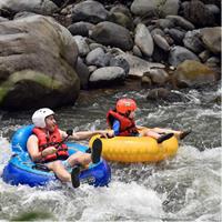 Rainforest Falls&amp; Volcano Hike + Paradise Hot Springs