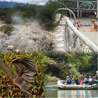 3 In 1 Volcano Hot Springs & Mud Baths And River Floating Tour