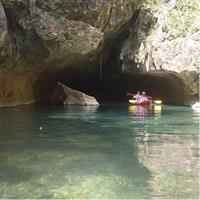Cave Kayaking and Ziplines Private Tour