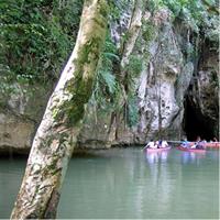 Barton Creek Cave Canoeing and Big Rock Falls Combo with Lunch