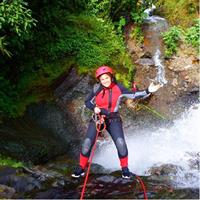 Canyoning highest waterfall 90m (295ft) private day trip from Guayaquil