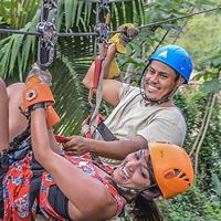 Belize Cave Tubing &amp; Zipline Tour with Lunch