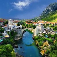 View of Historic Dubrovnik and Split plus Mostar and Medugorje