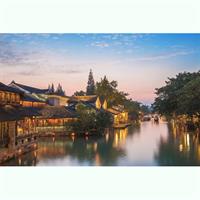 Delightful Wuzhen Water Town and Hangzhou City Highlights Private Day Tour