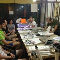 Biking Tour with Calligraphy Class