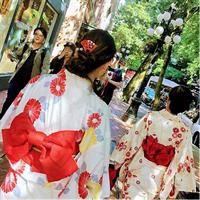 Exclusive private Yukata dressing workshop