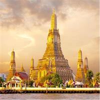 All Bangkok Landmarks Tour- GrandPalace WatTraimit WatPho WatArun