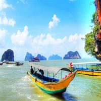 5 in 1 Phang Nga Bay Tour by Long Tail Boat