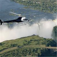 12 - 15 Minutes Helicopter Flight Over The Victoria Falls