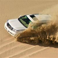 Desert safari, Dune bashing, sandboarding, camel, ATV Option