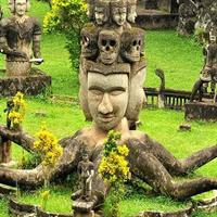 Private Tour: Vientiane City Tour Full Day with Buddha Park