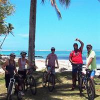 'Explore' Rarotonga Guided Bike Tour with Lunch and Swim
