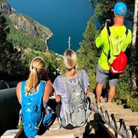 Guided hike to Florli 4,444 steps