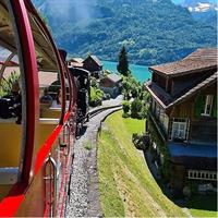 Bernese Alps, Steam Train &amp; Lake Cruise Private Tour